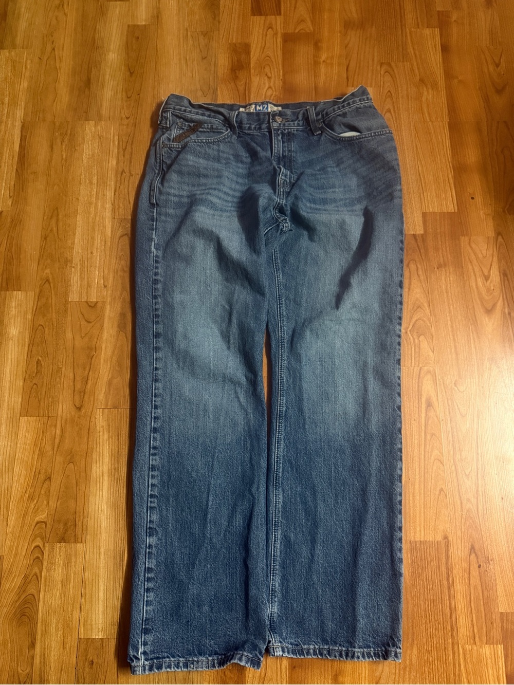 Ariat Medium Wash Wide-Leg Women's Jeans